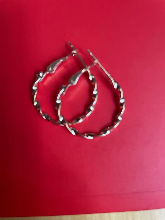 6 pares pendientes aro dorados