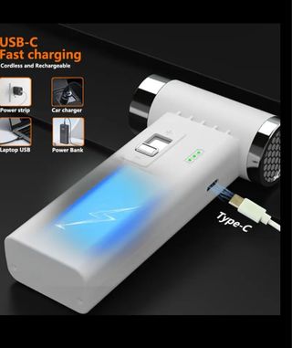 Soplador de polvo portátil