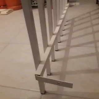 2 Rejas aluminio blancas