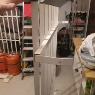 2 Rejas aluminio blancas