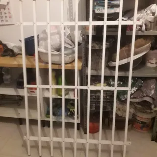 2 Rejas aluminio blancas