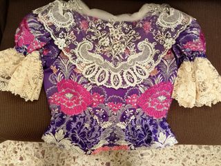 Traje Fallera: Rosa y Morado