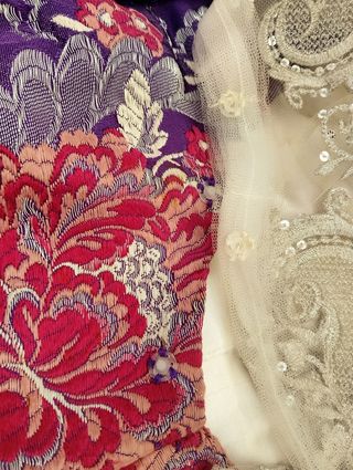 Traje Fallera: Rosa y Morado