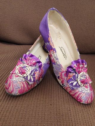 Traje Fallera: Rosa y Morado
