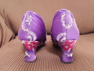 Traje Fallera: Rosa y Morado