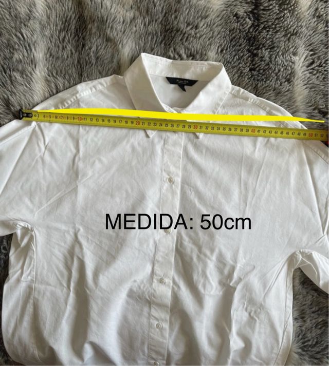 Camisa Massimo Dutti blanca