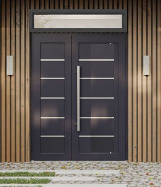 Puerta entrada PVC Elegantes, Modernas, Seguridad
