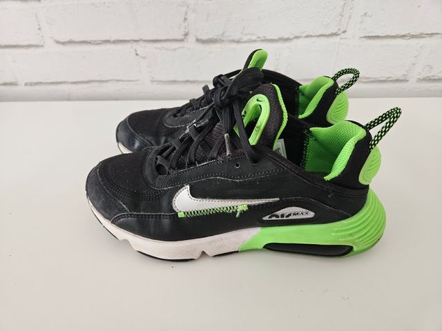 Zapatillas Nike Air Max 36 - Negras/Verdes