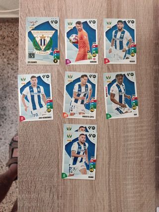 Adrenalyn XL 2024-25: 9 cromos CD Leganés