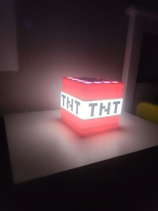 Lampara TNT Minecraft
