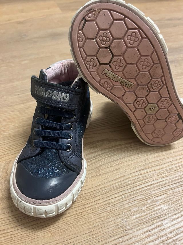 Botines Pablosky niña, talla 26