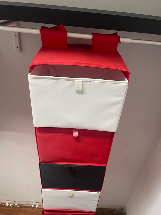 Cajones tela Ikea - Ropero