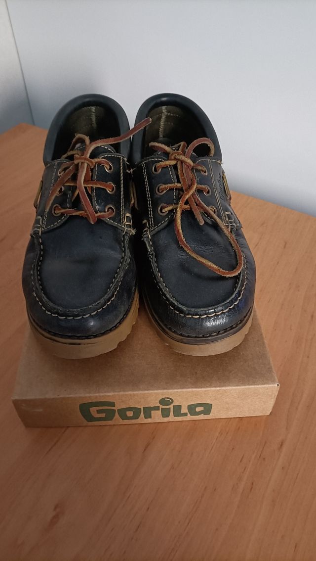 Zapatos náuticos Gorilla - azul marino