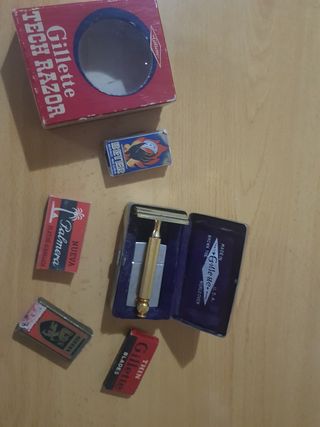 Gillette Tech Razor + recambios