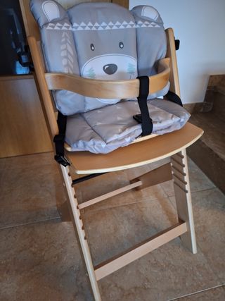 Trona bebé madera - Asiento infantil