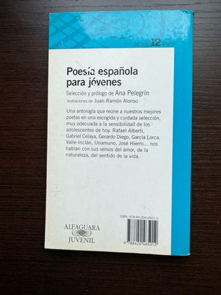 Poesía española para jóvenes (Spanish Edition)