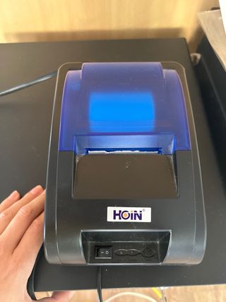 Cajon portamonedas Safescan + impresora ticket