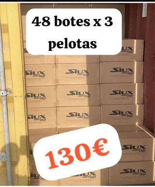 Siux Match Pro - 144 pelotas pádel
