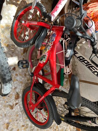 Bicicleta niño roja - 16"