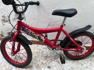 Bicicleta niño roja - 16"