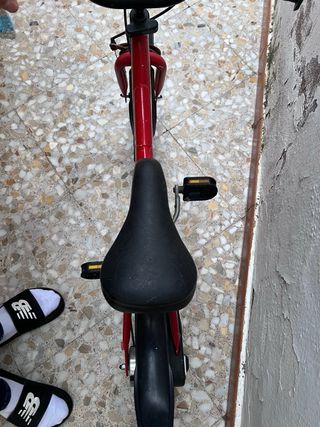 Bicicleta niño roja - 16"