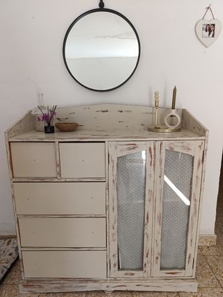 Mueble recibidor vintage