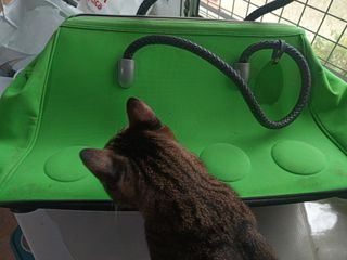 Bolsa playa Ikea verde.