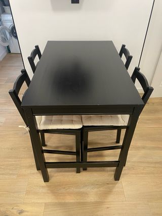 Mesa Nordviken Ikea negra