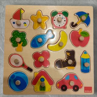 Rompecabezas infantil de madera - 15 piezas