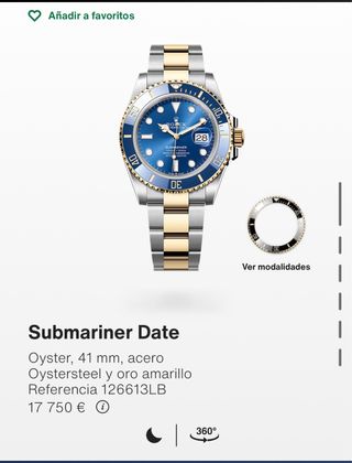 Rolex Submariner Date 126613LB
