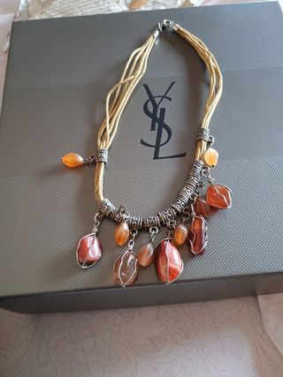 Lotto di 9 collane vintage anni 80 in perfette con