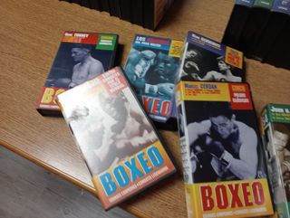 Colección VHS Boxeo (45 cintas)