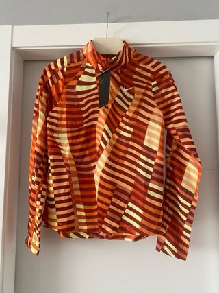 Camiseta Nike running multicolor talla L niño niña