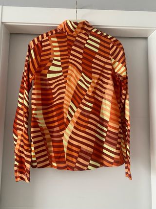 Camiseta Nike running multicolor talla L niño niña