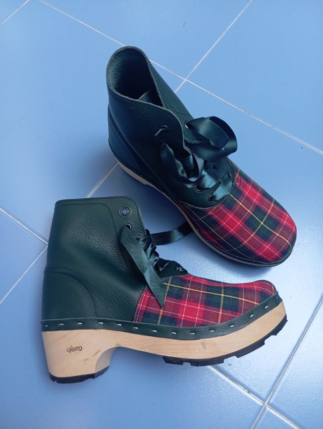 Zocas eferro de madera