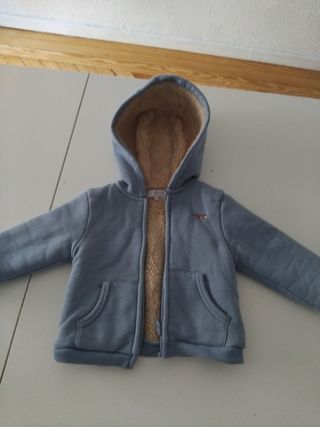 Chaqueta bebé azul - Calentita