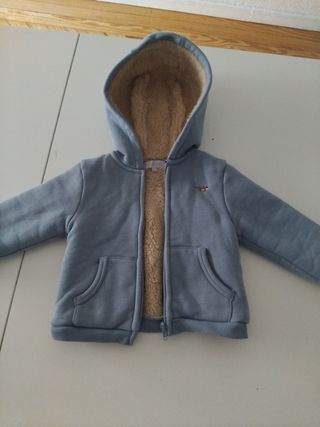 Chaqueta bebé azul - Calentita