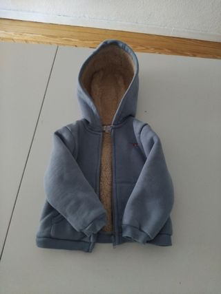 Chaqueta bebé azul - Calentita