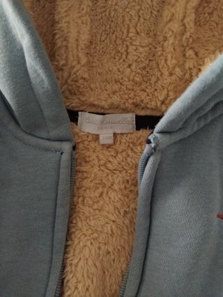 Chaqueta bebé azul - Calentita