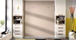 CAMA ABATIBLE CON ARMARIOS RMB408