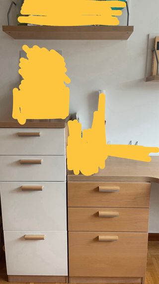 Cama nido con cajones -Habitación infantil VITORIA