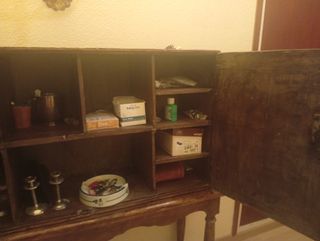 Mueble vintage madera antiguo