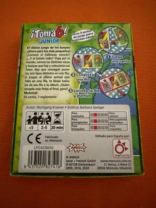 Toma6! Junior - Juego de Mesa