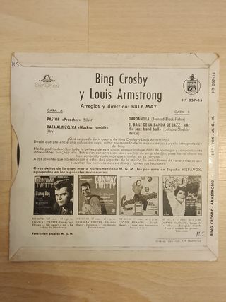 Vinilo Jazz: Crosby & Armstrong