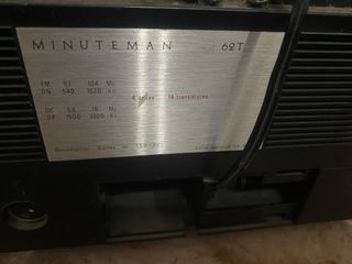 Radio Minuteman vintage