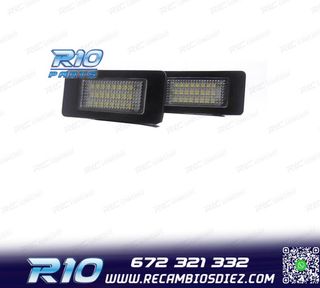 LUCES MATRÍCULA LED BMW E60 E61 03-10