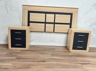 Cabecero cama + 2 mesitas noche ENVIO GRATIS