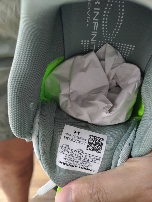 Zapatillas Under Armour U Infinite Pro Talla 44