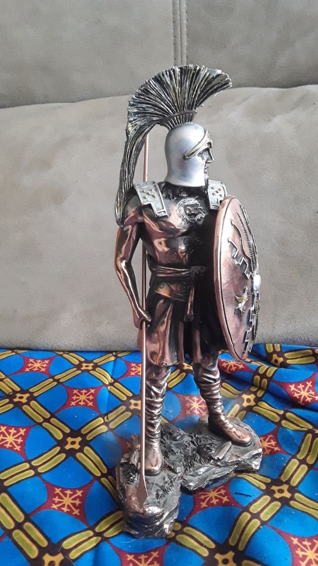 Figura Aquiles: resina, colección