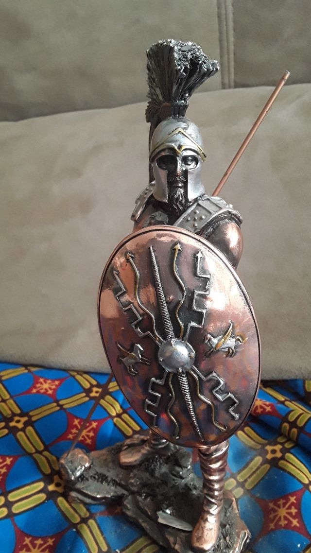 Figura Aquiles: resina, colección